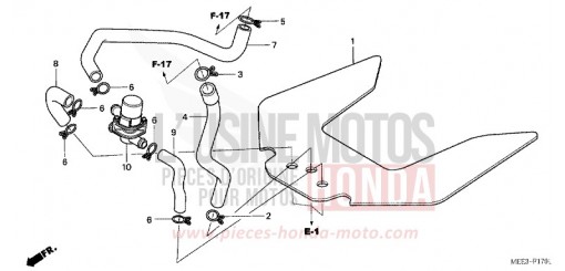 AIR INJECTION CONTROLVALVE CBR600RR3 de 2003